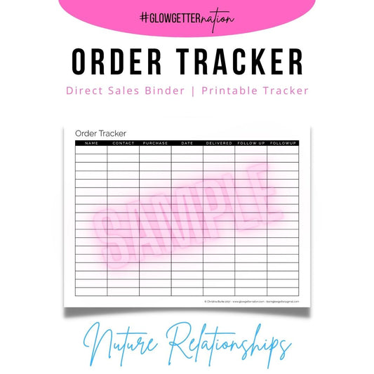 Order Tracker - Digital Download
